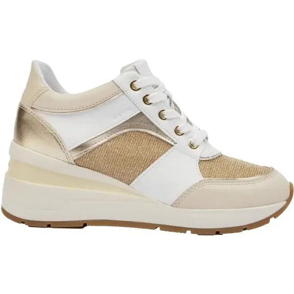 Geox ZOSMA Dámska voľnočasová obuv, biela, veľkosť
