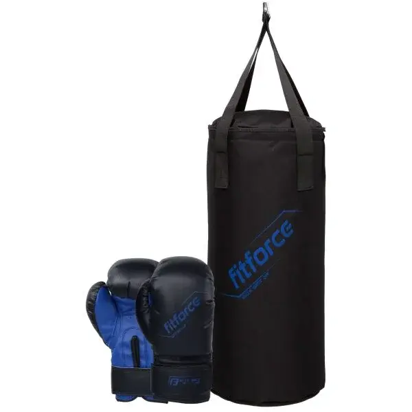 Fitforce JR BOX SET Juniorský boxerský set, čierna, veľkosť