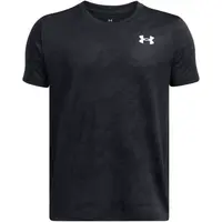 Under Armour TECH VENT JACQUARD TEE Chlapčenské športové tričko, čierna, veľkosť XL