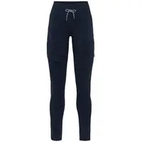 KARI TRAA ANELIE TIGHTS Dámske športové legíny, tmavo modrá, veľkosť