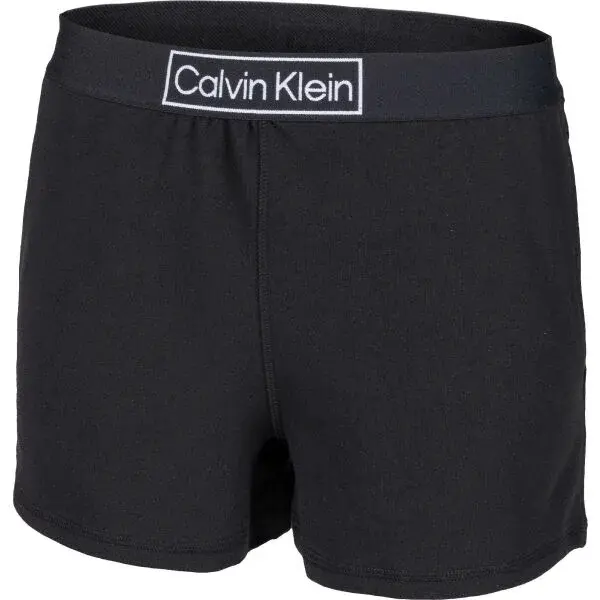 Calvin Klein LW SLEEP SHORT Dámske šortky na spanie, čierna, veľkosť