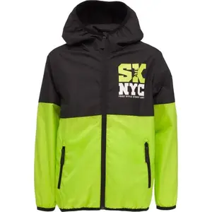 Lewro ARDEN Chlapčenská šuštiaková bunda, čierna, veľkosť 116-122