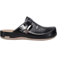 LEONS CRURA Dámske šľapky, čierna, veľkosť