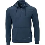 GREGNORMAN 1/4 ZIP HOODIE Pánska golfová mikina, tmavo modrá, veľkosť