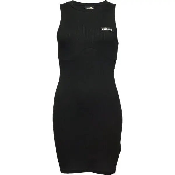 ELLESSE DOLLY DRESS Dámske šaty, čierna, veľkosť