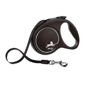 flexi Black Design M popruh 5m čierna do 25kg