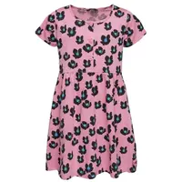 Lewro MIKAELA Dievčenské šaty s krátkym rukávom, ružová, veľkosť 140-146