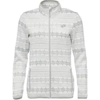 Lotto LIA Dámska mikina so vzhľadom svetra, sivá, veľkosť