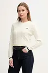 Lacoste Svetr s příměsí vlny Lacoste
