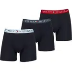 Tommy Hilfiger COTTON ESSENTIALS 3P BOXER BRIEF WB Pánske boxerky, tmavo modrá, veľkosť