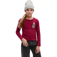 GAP VALUE GRAPHIC Dievčenské tričko, vínová, veľkosť