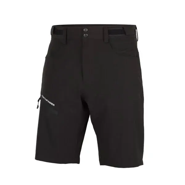 Northfinder GEORGEI Pánske krátke nohavice, čierna, veľkosť
