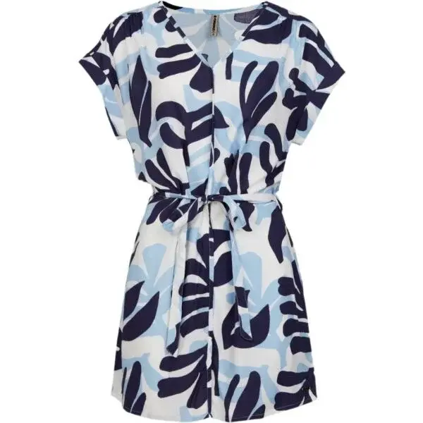 FUNDANGO PALMETTA Dámske šaty, tmavo modrá, veľkosť