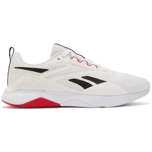 Reebok NANOFLEX TR 2.0 Pánska tréningová obuv, biela, veľkosť 45.5