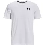 Under Armour LOGO EMB HEAVYWEIGHT Pánske tričko, biela, veľkosť XXXL