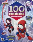 100 samolepiek s maľovankami Spidey