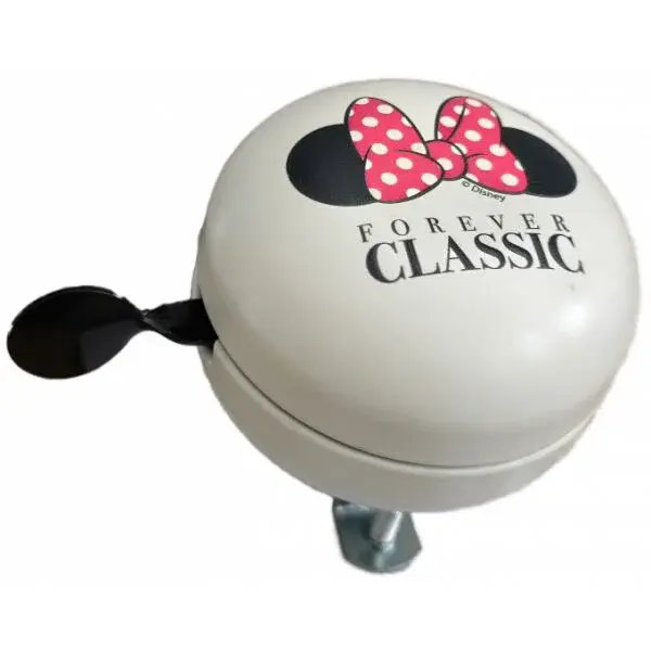 Disney MINNIE CLASSIC Detský zvonček na bicykel, biela, veľkosť