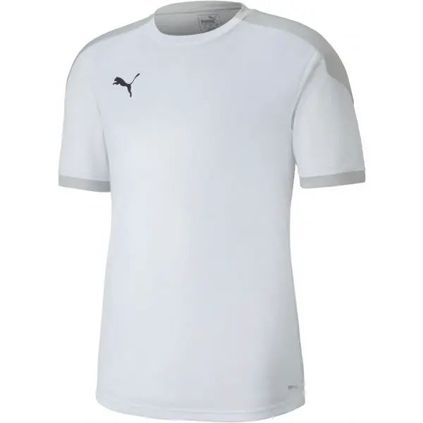 Puma TEAM FINAL 21 TRAINING JERSEY Pánske športové tričko, biela, veľkosť