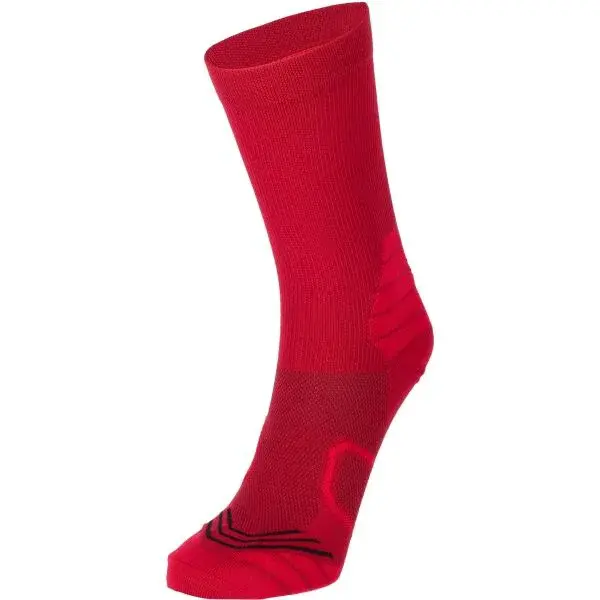 Klimatex SMITH Stredne nízke športové ponožky, vínová, veľkosť