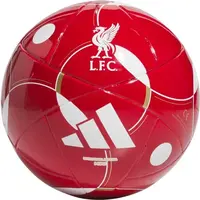 adidas LIVERPOOL FC MINI HOME Mini futbalová lopta, červená, veľkosť