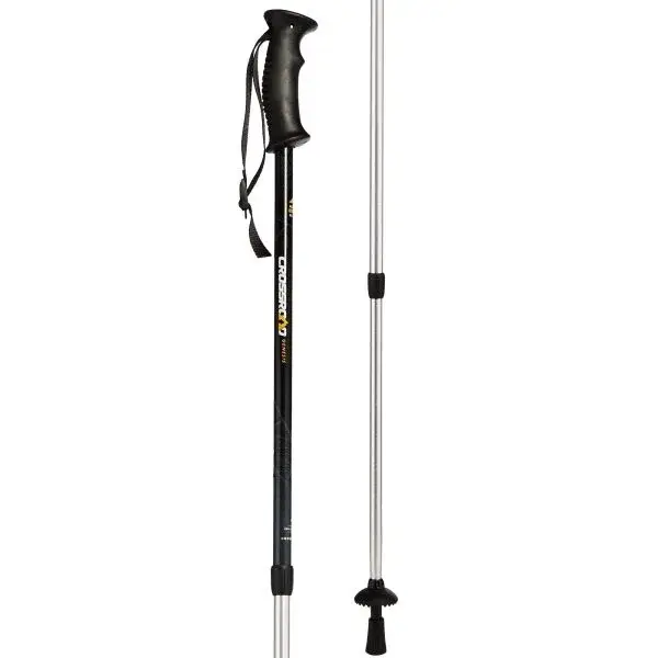 Crossroad GENESIS Trojdielne trekové palice, čierna, veľkosť