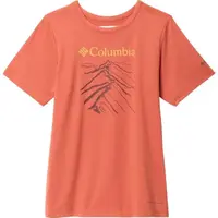 Columbia TECH TRAIL SHORT SLEEVE GRAPHIC SHIRT Detské tričko, oranžová, veľkosť