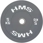 HMS BUMPER 5 KG Farebný bumper kotúč, tmavo sivá, veľkosť 5 KG