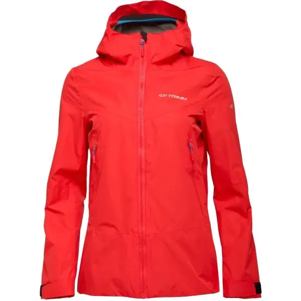 TRIMM FOXTERA Dámska outdoorová bunda, červená, veľkosť