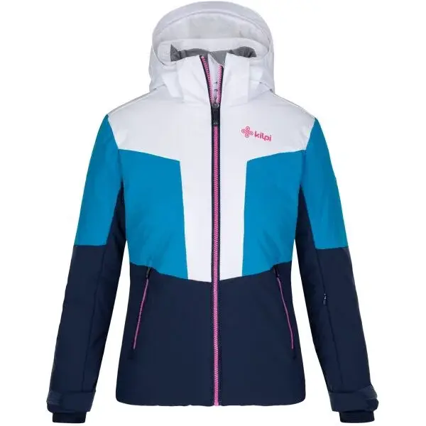KILPI FLORANCE Dámska lyžiarska bunda, modrá, veľkosť