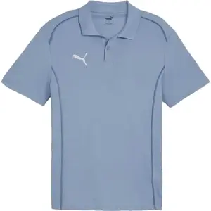 Puma TEAMFINAL CASUALS POLO Pánske polo tričko, svetlomodrá, veľkosť