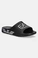 Pantofle EA7 Emporio Armani pánské, černá barva, AF18618.7X000356