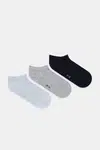 Kotníkové ponožky Calvin Klein 3-pack modrá barva, 701234369