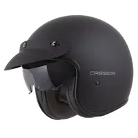 Moto přilba Cassida Oxygen Solid 2.0 černá matná/tmavě šedá M (57-58)