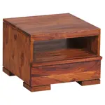MID.YOU NOČNÍ STOLEK, sheesham, barvy sheesham, 40/30/40 cm