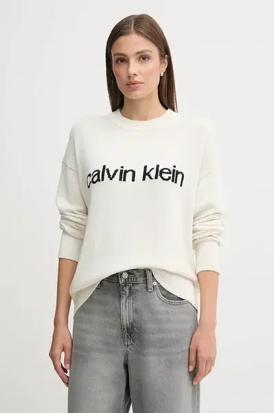 Calvin Klein Jeans Bavlněný svetr Calvin Klein Jeans