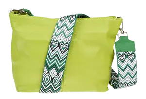 NovaKabelka.cz Batilda Verde Segnale s přídavným popruhem II