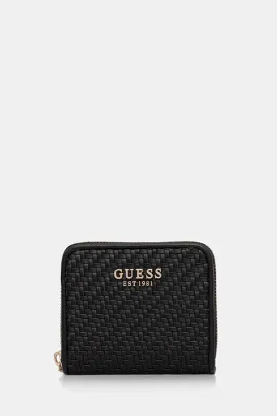 Peněženka Guess MIREMA dámská, černá barva, SWWG96 31137