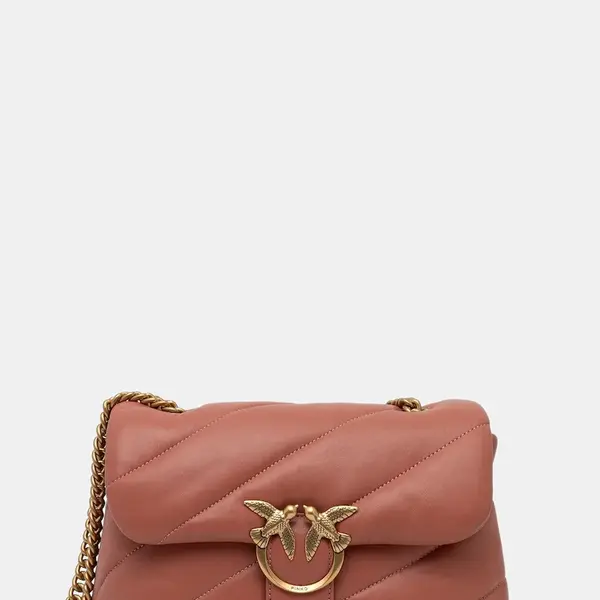 Kožená kabelka Pinko