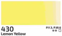 Akrylová barva Rosa 75ml – 430 lemon yellow
