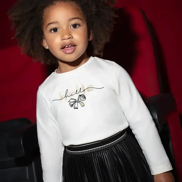 Bavlněné tričko s dlouhým rukávem Mayoral