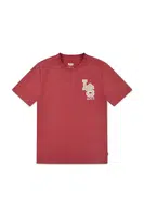 Dětské tričko Levi's STREAMLINE MONOGRAM TEE červená barva, s aplikací, 9EP035