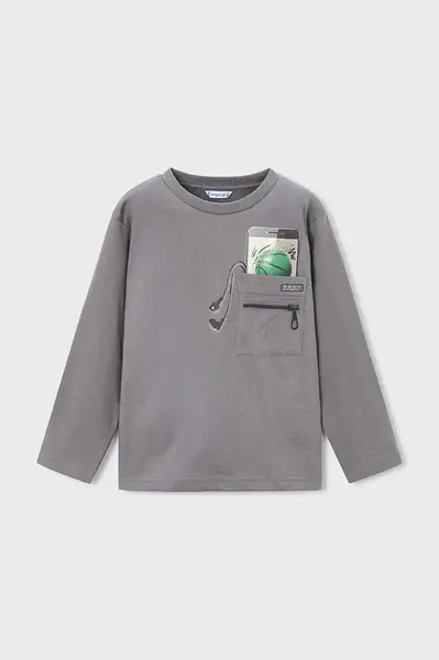 Bavlněné tričko s dlouhým rukávem Mayoral