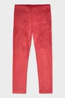 Dětské legíny Mayoral červená barva, 4715