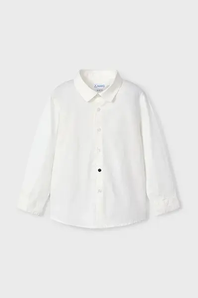 Dětská košile Mayoral bílá barva, 4130