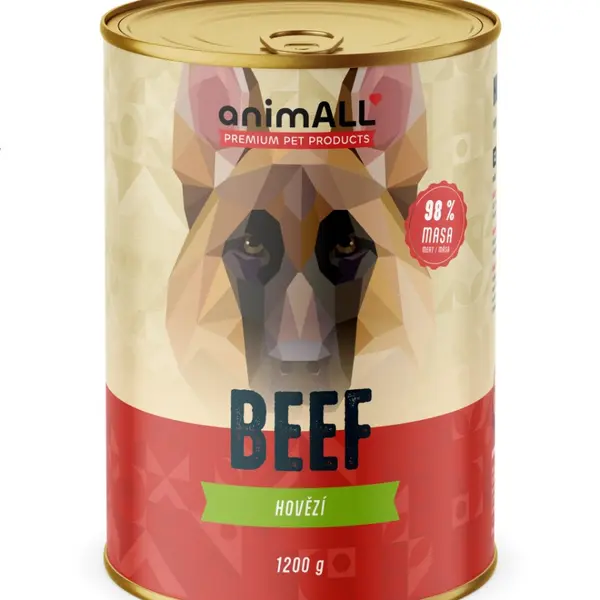 animALL Hovězí konzerva pro psy 1200 g