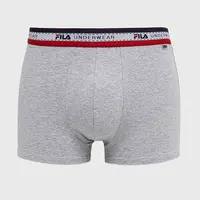 Boxerky Fila pánské, šedá barva