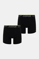 Boxerky Nike 2-pack pánské, černá barva, 0000KE1269