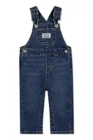 Dětské džínové lacláče Levi's DENIM OVERALL 6ED533