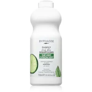 BYPHASSE Lime & Green ultrazklidňující šampon pro normální až mastné vlasy a citlivou pokožku hlavy 750 ml