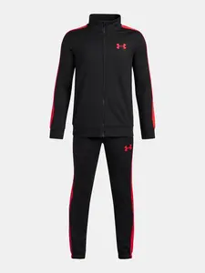 Chlapecká souprava Under Armour UA Rival Knit Track Suit-BLK - Kluci